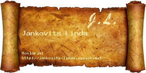 Jankovits Linda névjegykártya